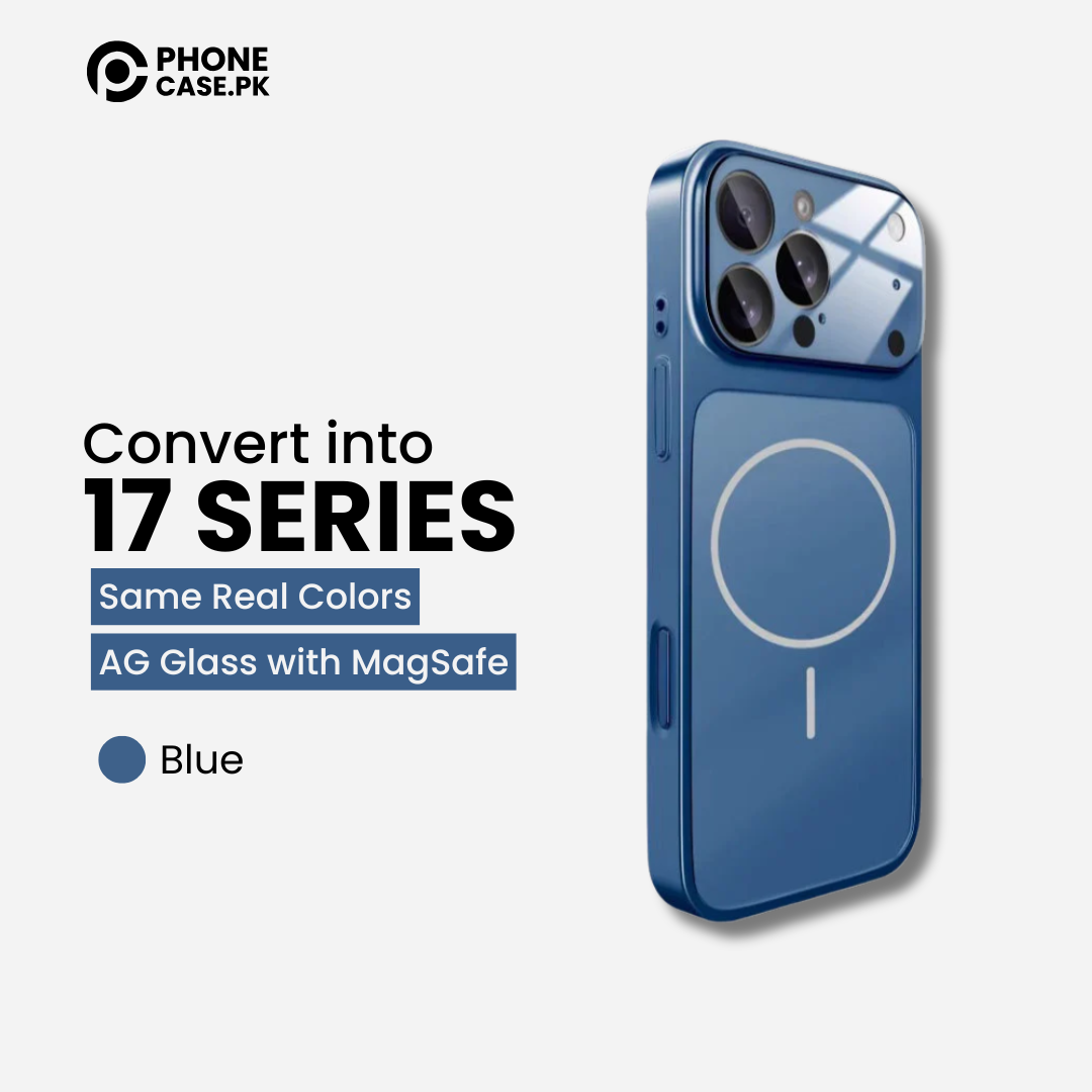 Converter Cover - Upgrade to iPhone 17 Pro Max Matte MagSafe Case with Built-in Camera Lens