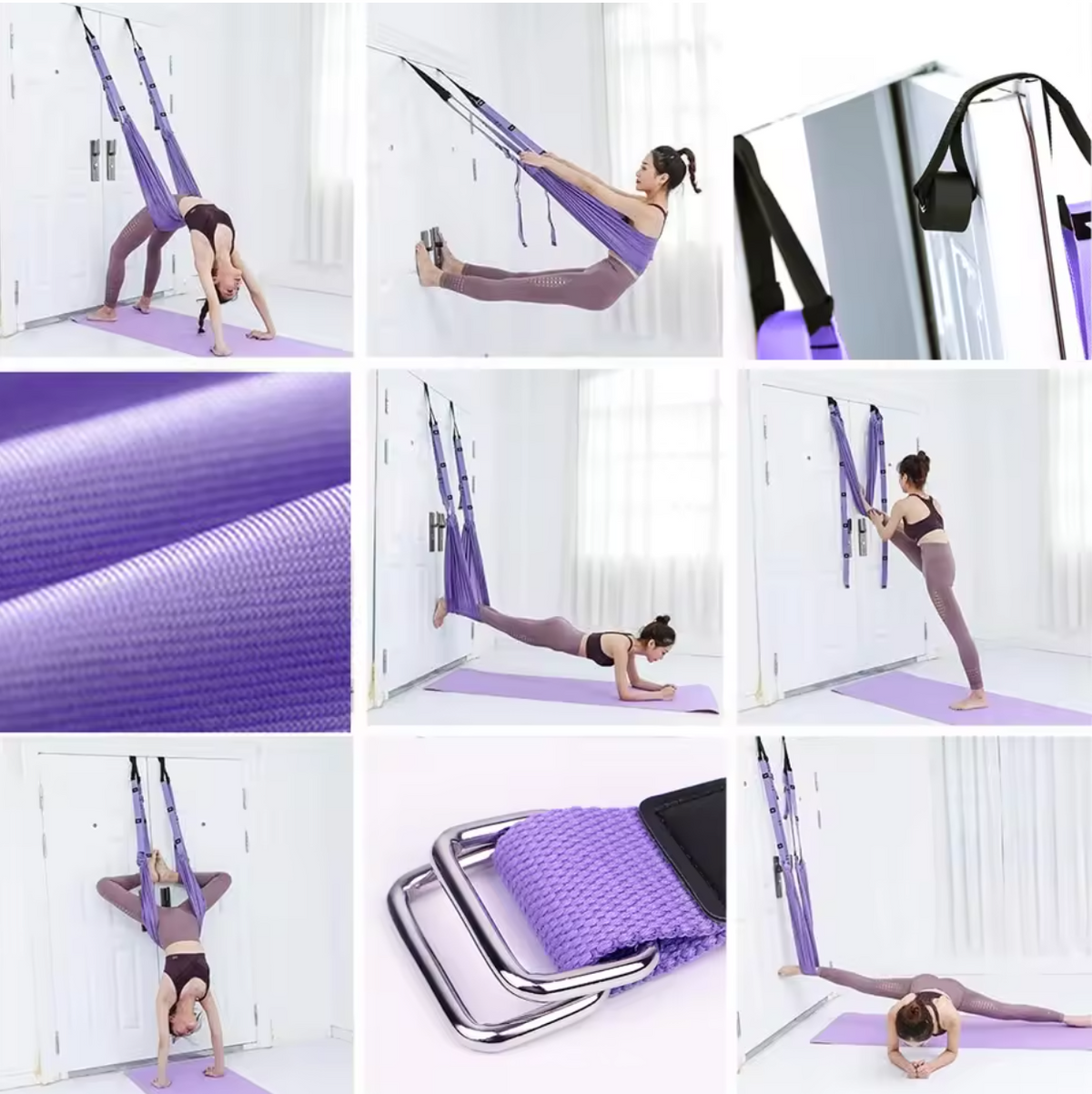 🔥🧘♀️ Yoga Swing Stretch Band | Spine & Leg Flexibility Trainer