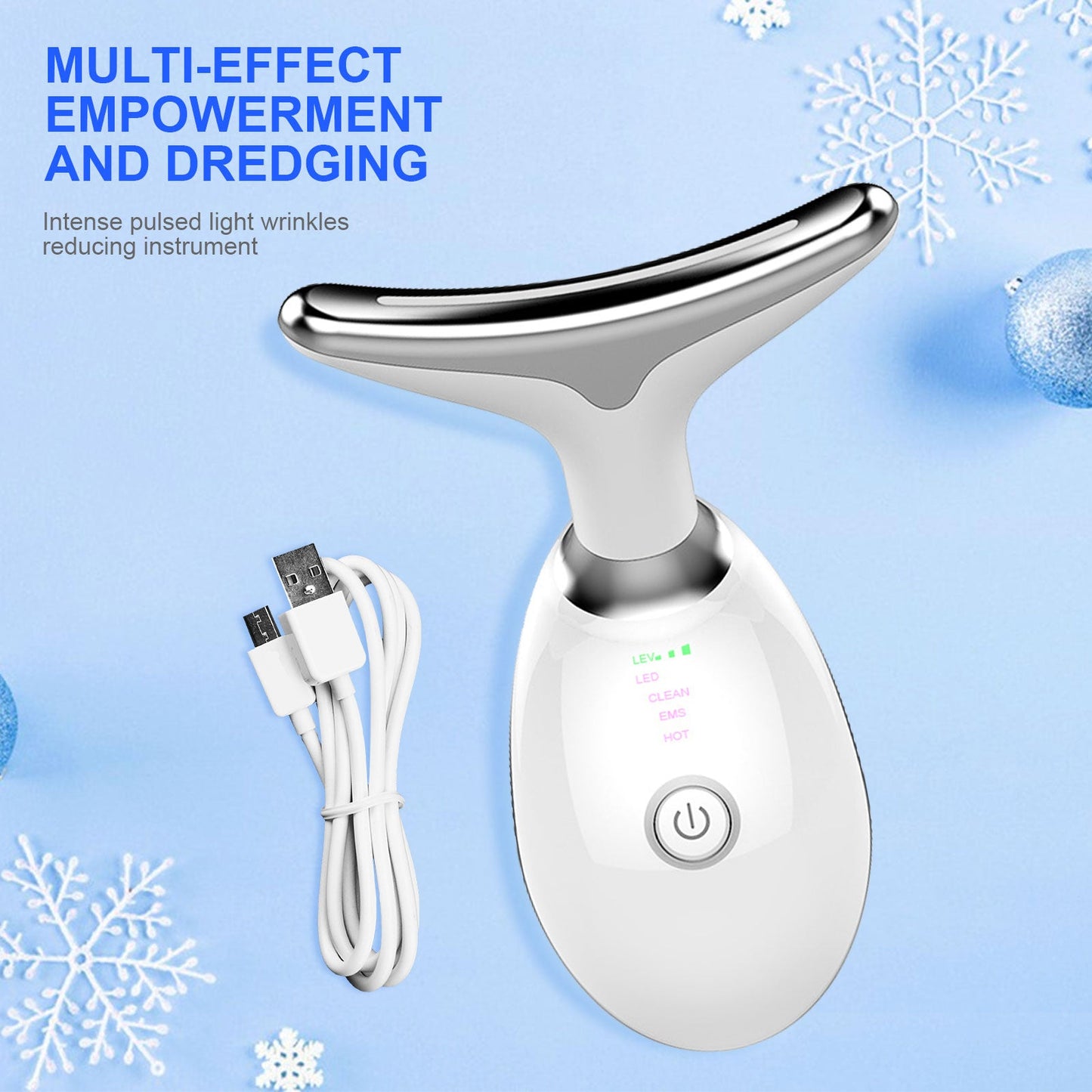 Anti Wrinkles Neck Face Massager, Beauty Massager for Face and Neck