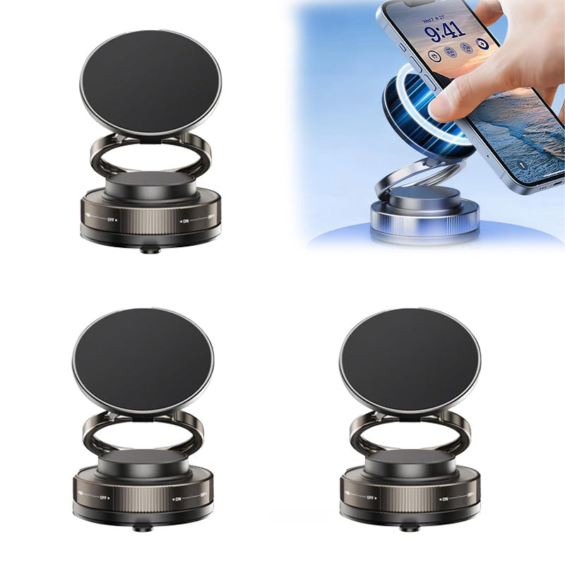 360° Adjustable Vacuum Magnetic Phone Holder📱🚗