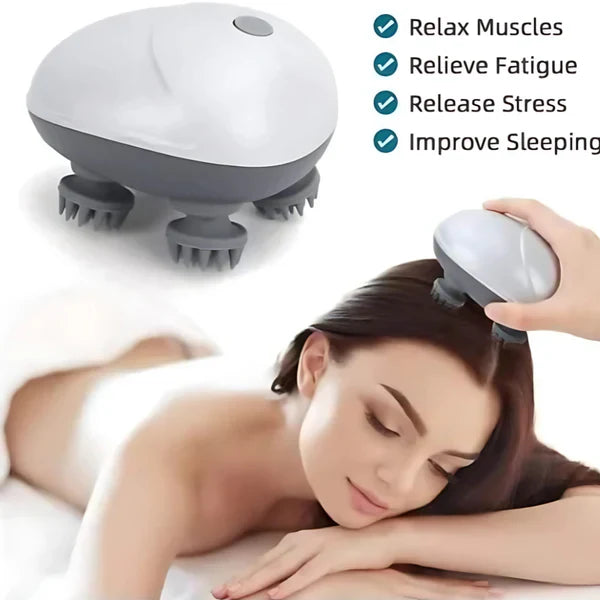 Electric Head Massager | Relieve Stress & Pain