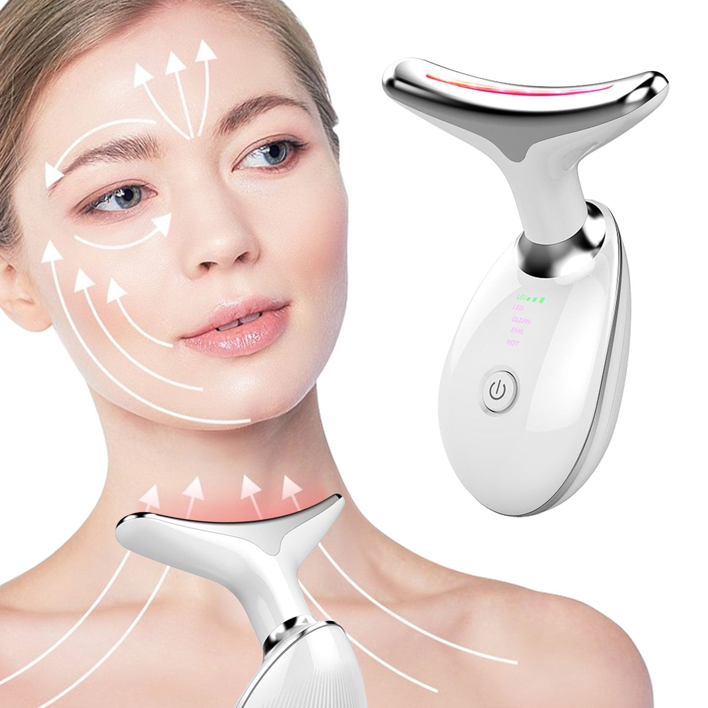 Anti Wrinkles Neck Face Massager, Beauty Massager for Face and Neck