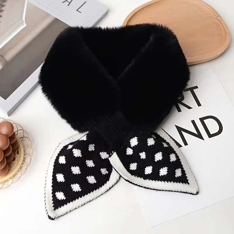 2 pcs Warm Plush Scarf