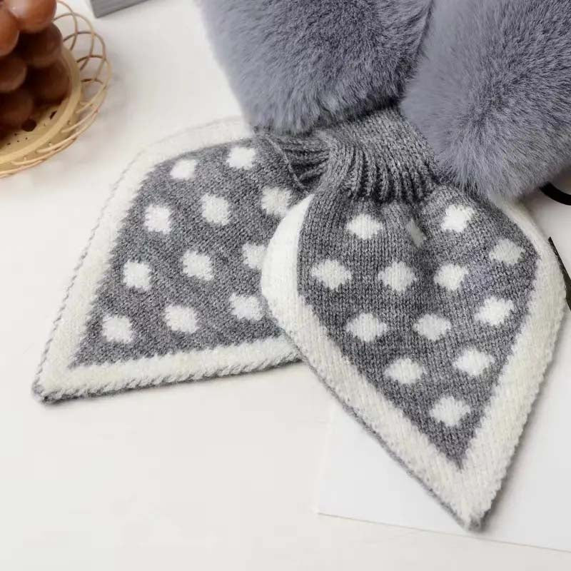 2 pcs Warm Plush Scarf