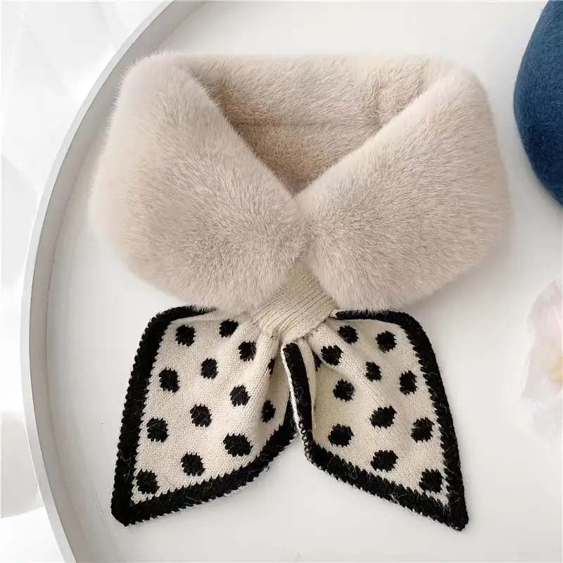 2 pcs Warm Plush Scarf