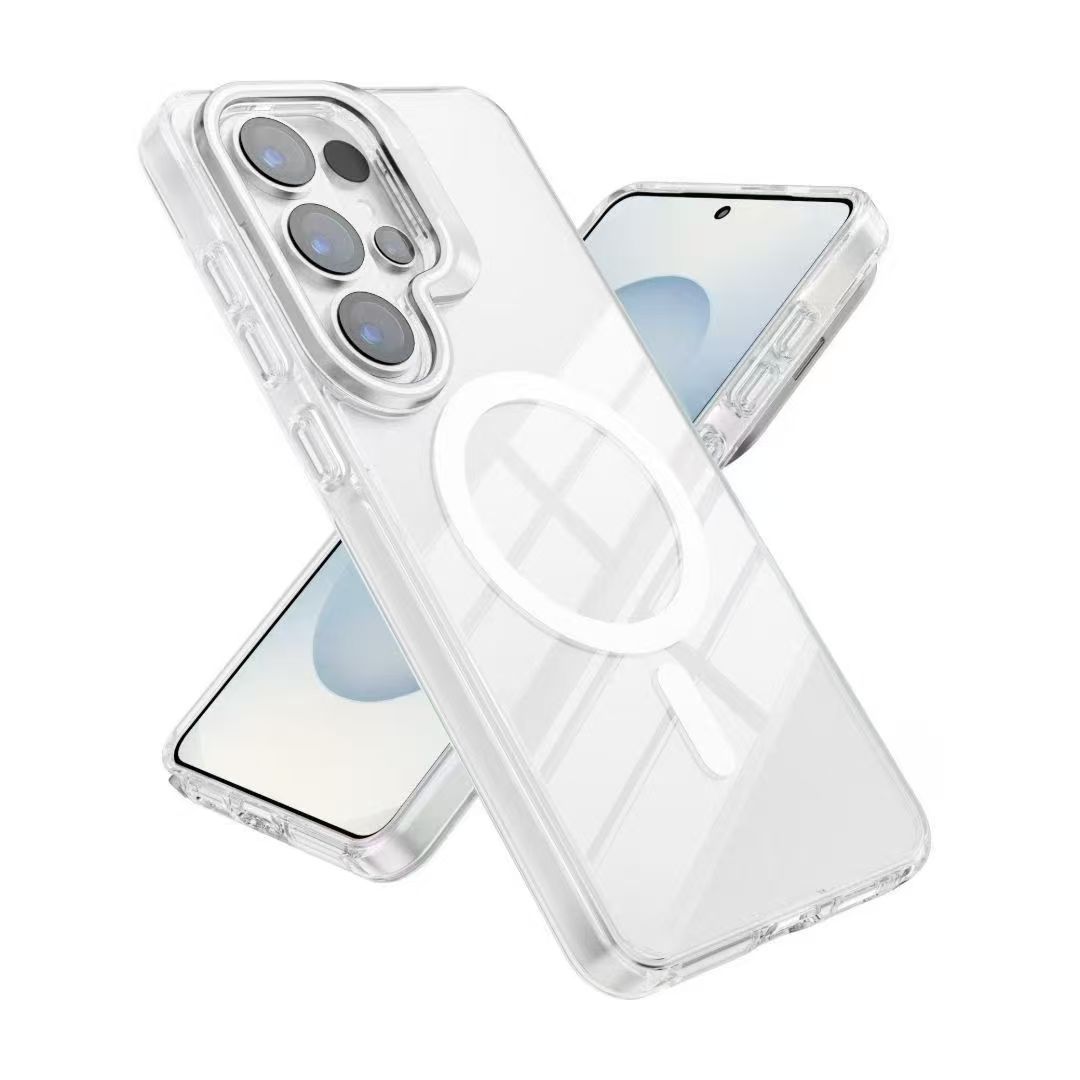 📱🛡️ Transparent Samsung S Series Case | Camera Kickstand