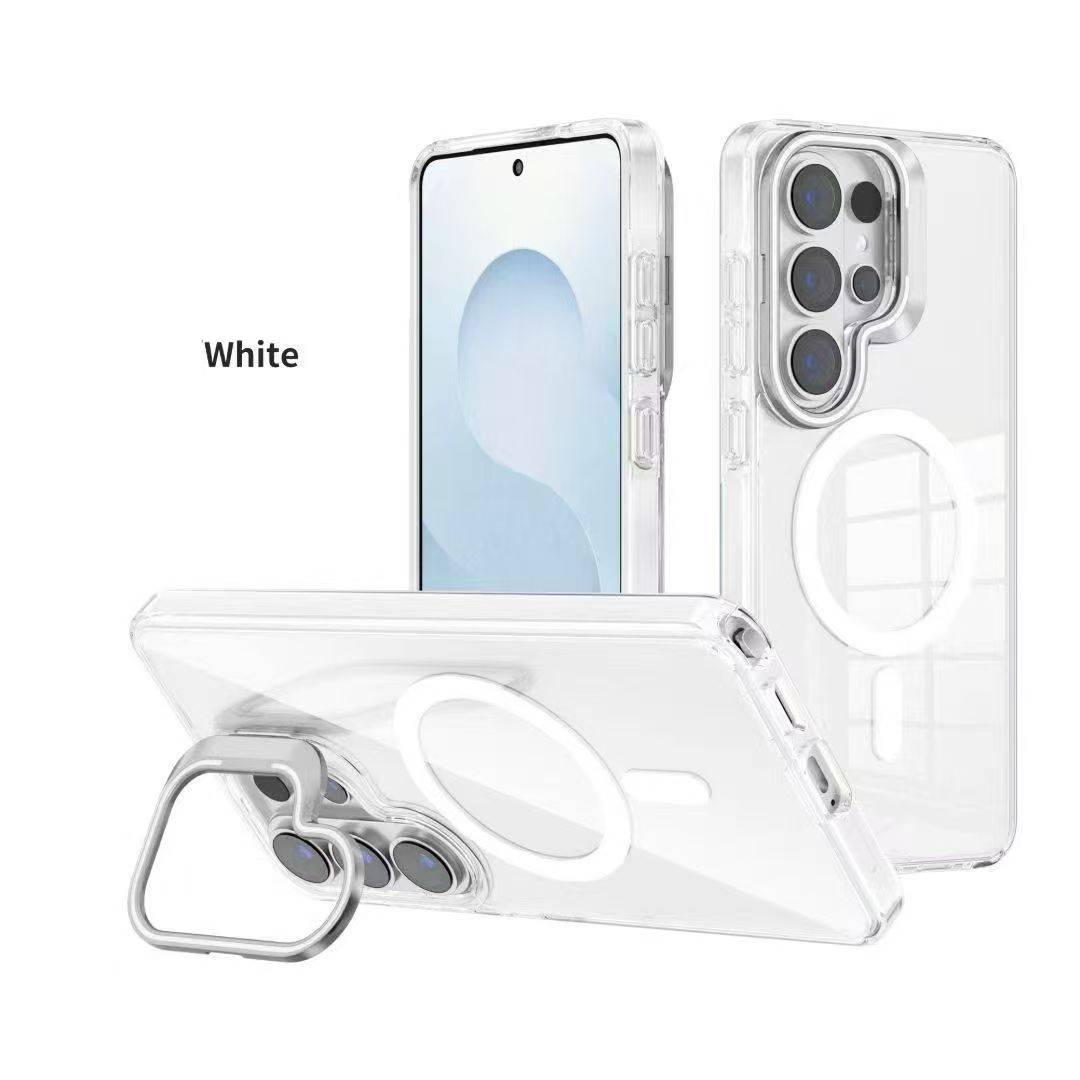 📱🛡️ Transparent Samsung S Series Case | Camera Kickstand