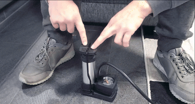 Mini Foot Pump – Portable Air Pump for Bikes, Cars & Sports Equipment