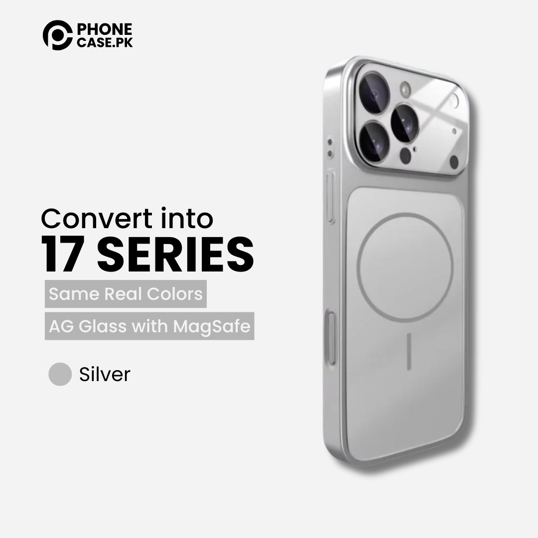 Converter Cover - Upgrade to iPhone 17 Pro Max Matte MagSafe Case with Built-in Camera Lens