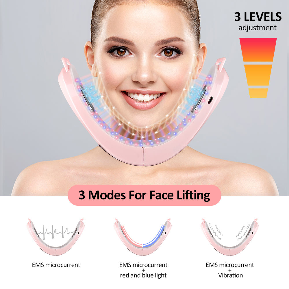 💆‍♀️🔺 Portable V-Face Slimming & Lifting Massager