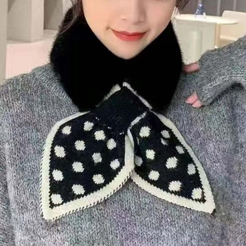 2 pcs Warm Plush Scarf