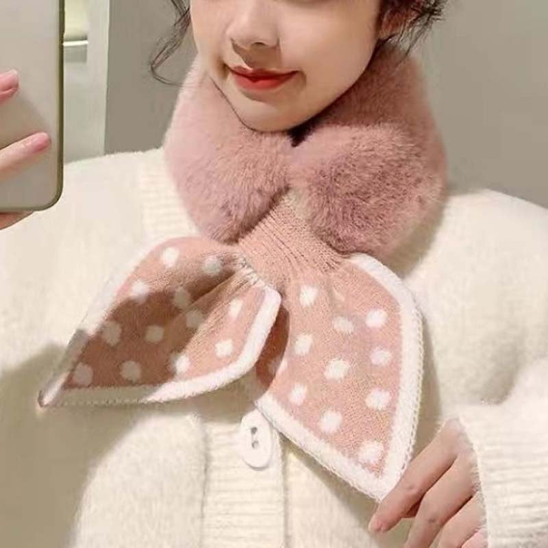 2 pcs Warm Plush Scarf