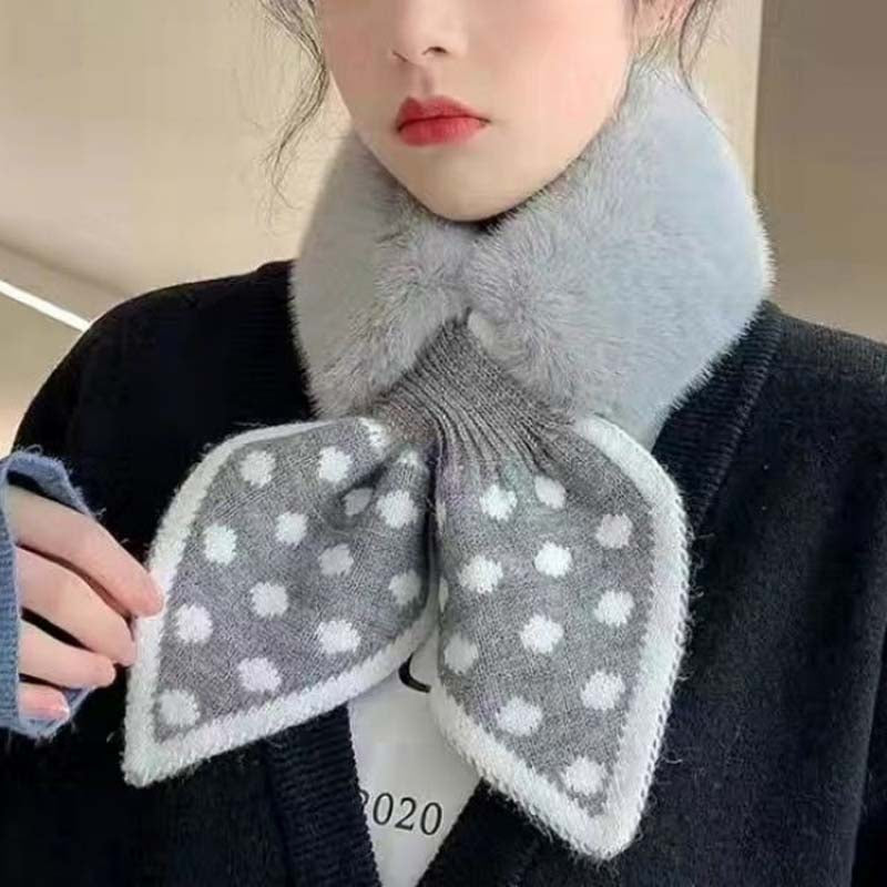 2 pcs Warm Plush Scarf