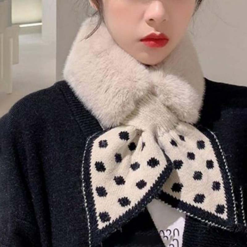 2 pcs Warm Plush Scarf