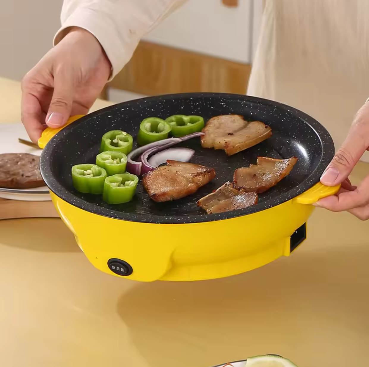 ⚡🍳 Multi-Purpose Electric Cooking Pan | Non-Stick