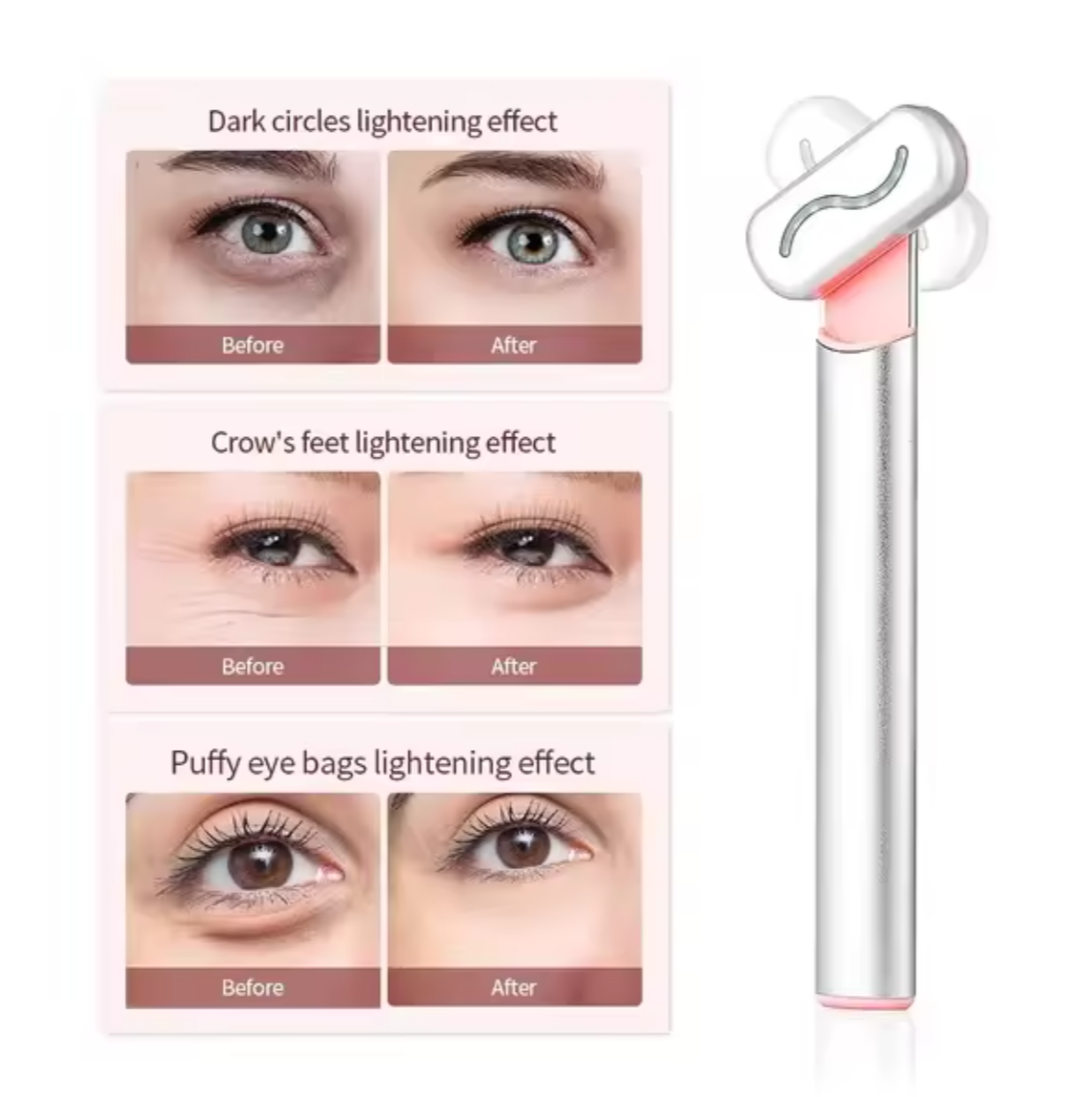 🌸💎 Eye Beauty Device with Vibration | Face Care Tool