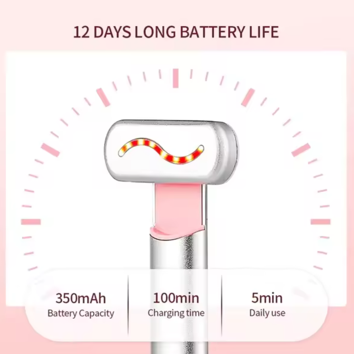 🌸💎 Eye Beauty Device with Vibration | Face Care Tool