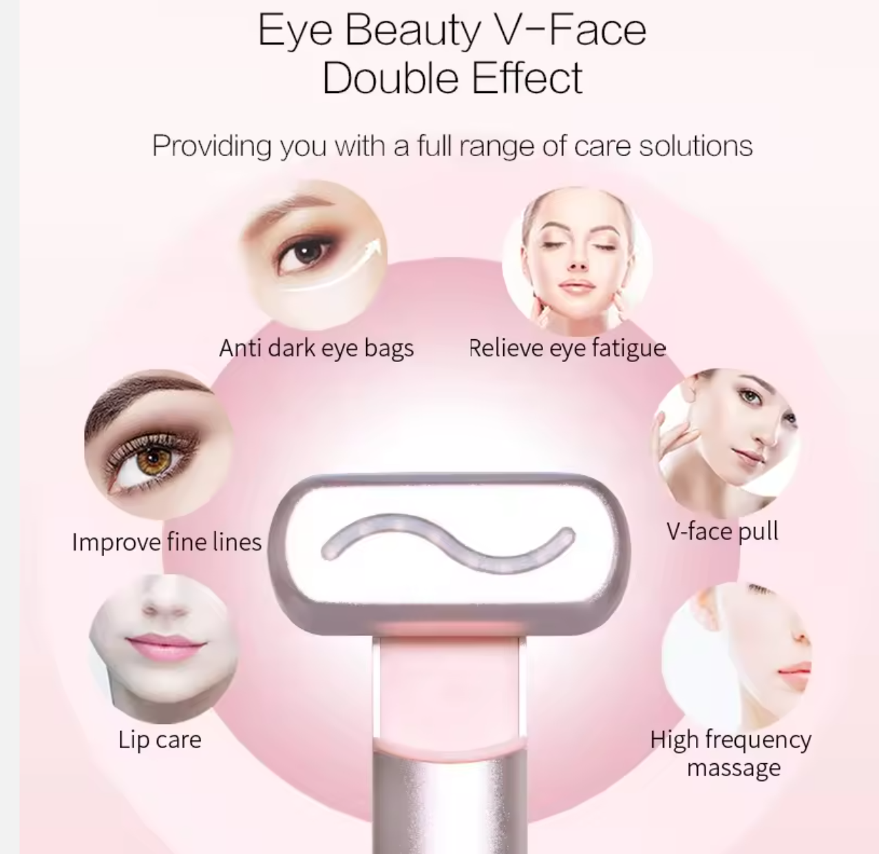 🌸💎 Eye Beauty Device with Vibration | Face Care Tool