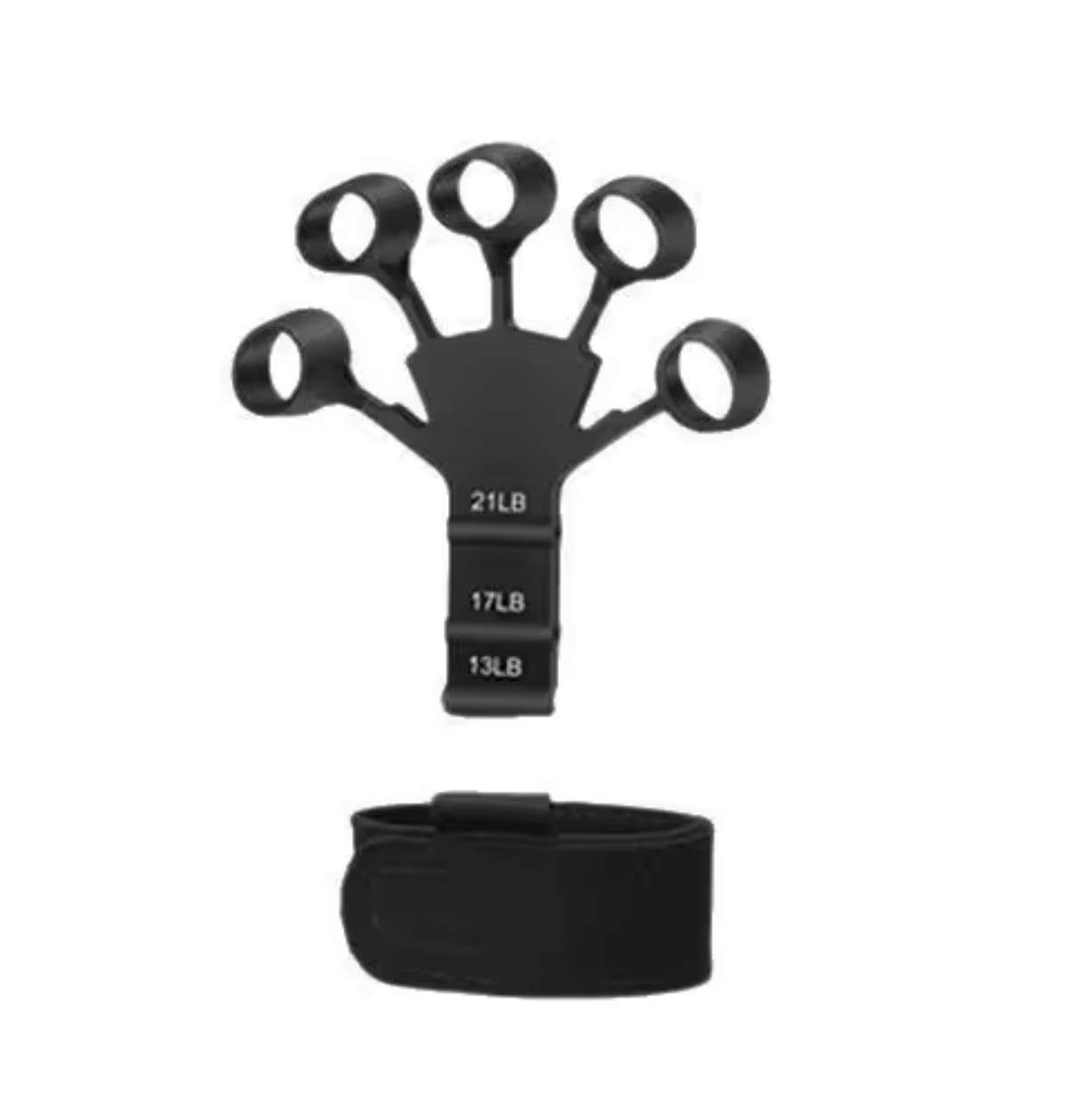 💪✋ Hand Grip Strengthener | 6-Level Resistance Grip Trainer