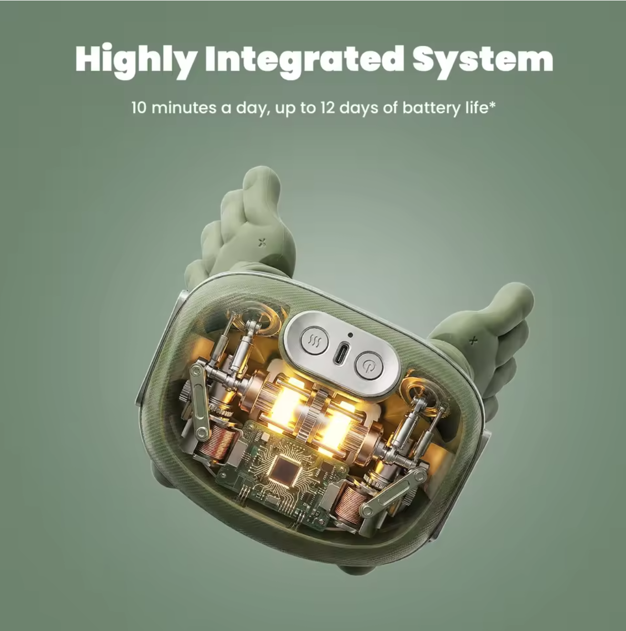 💆‍♂️🤖 Electric Massager | Smart Heat & Deep Kneading Massage