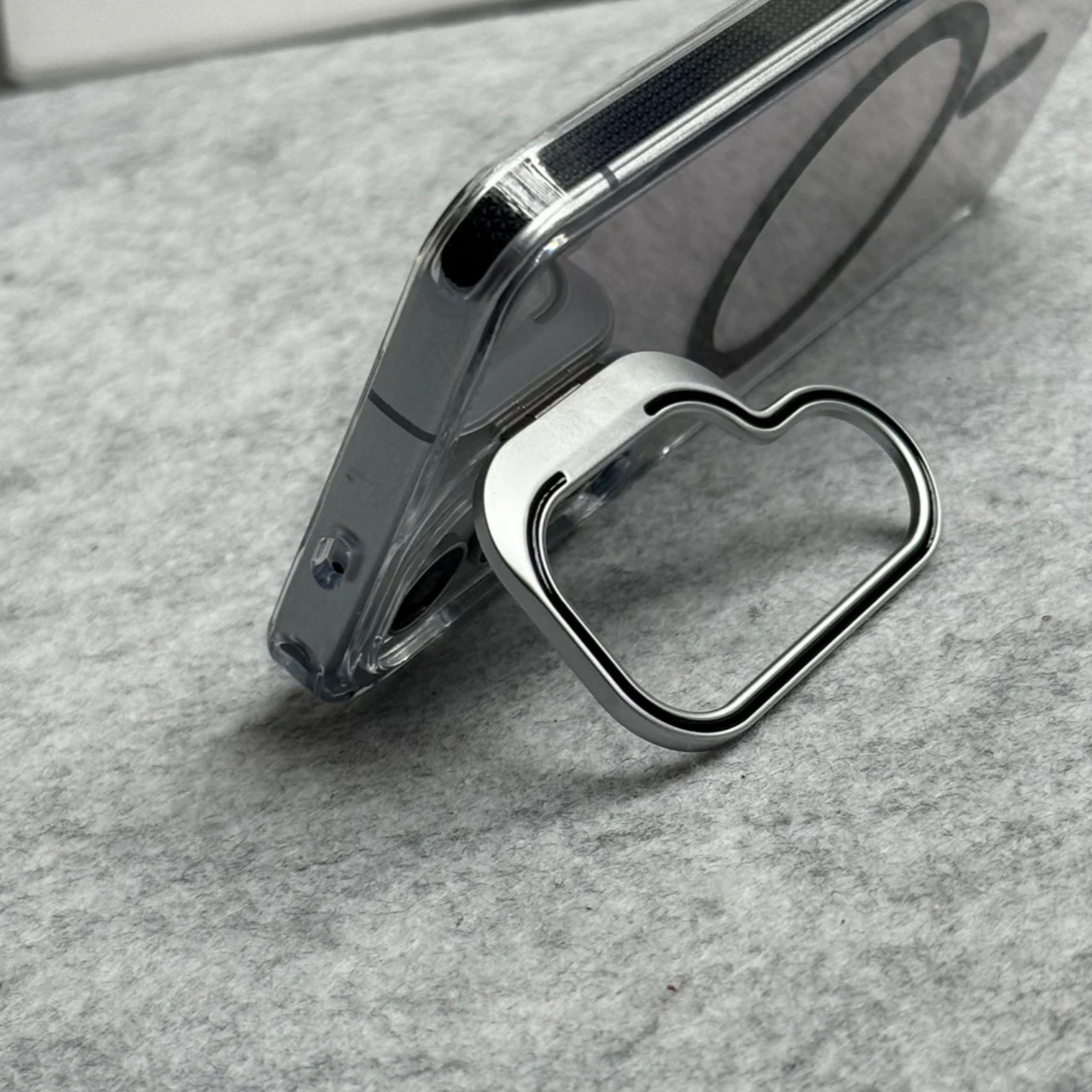 📱🛡️ Transparent Samsung S Series Case | Camera Kickstand