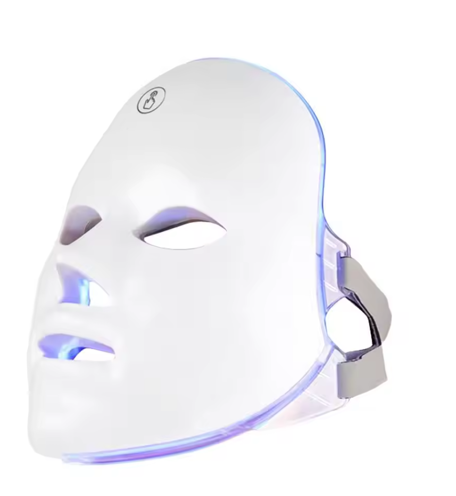 🌈💡 7-Color LED Facial Mask | Red & Infrared Light Therapy