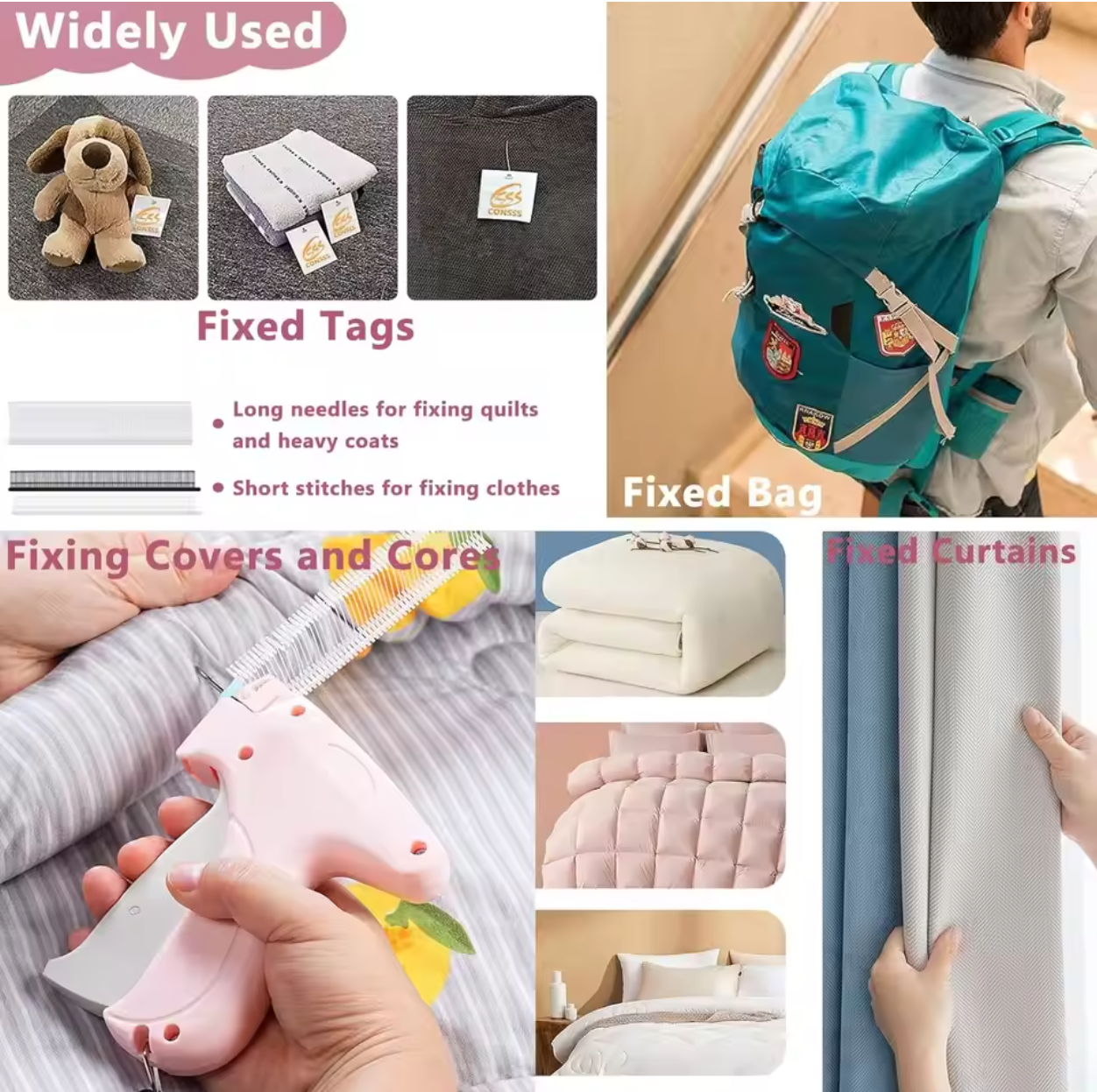 🧵🔧 Stitch Gun | Quick Fabric Tagging Tool