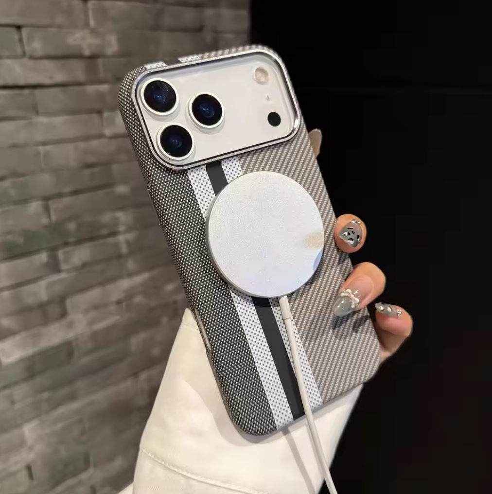 ✨📱 Woven Fabric iPhone Case | Trendy Multicolor Design