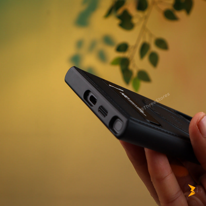 Leather Magsafe Stand Case Samsung