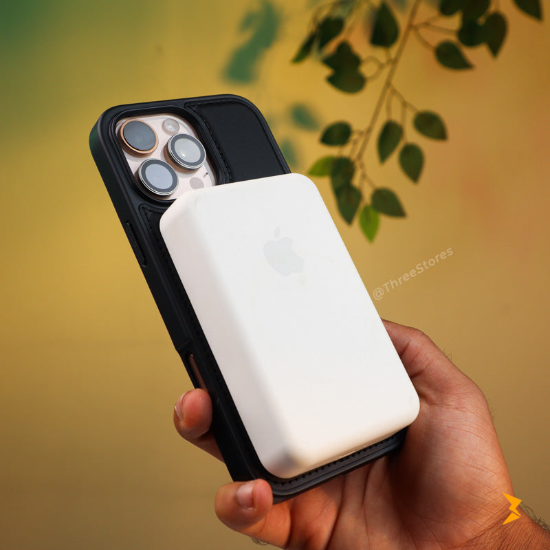 Leather Magsafe Stand iPhone Case