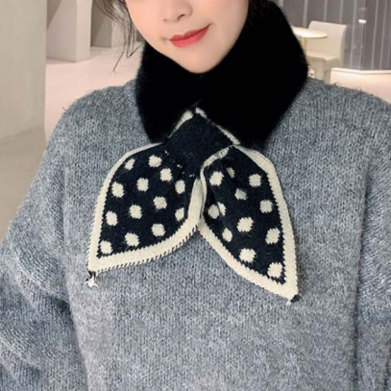 2 pcs Warm Plush Scarf